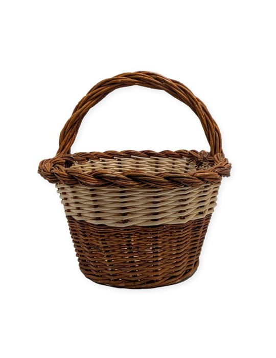 Cesta Canapa Cannolo N9 - Raccogli Funghi con Stile