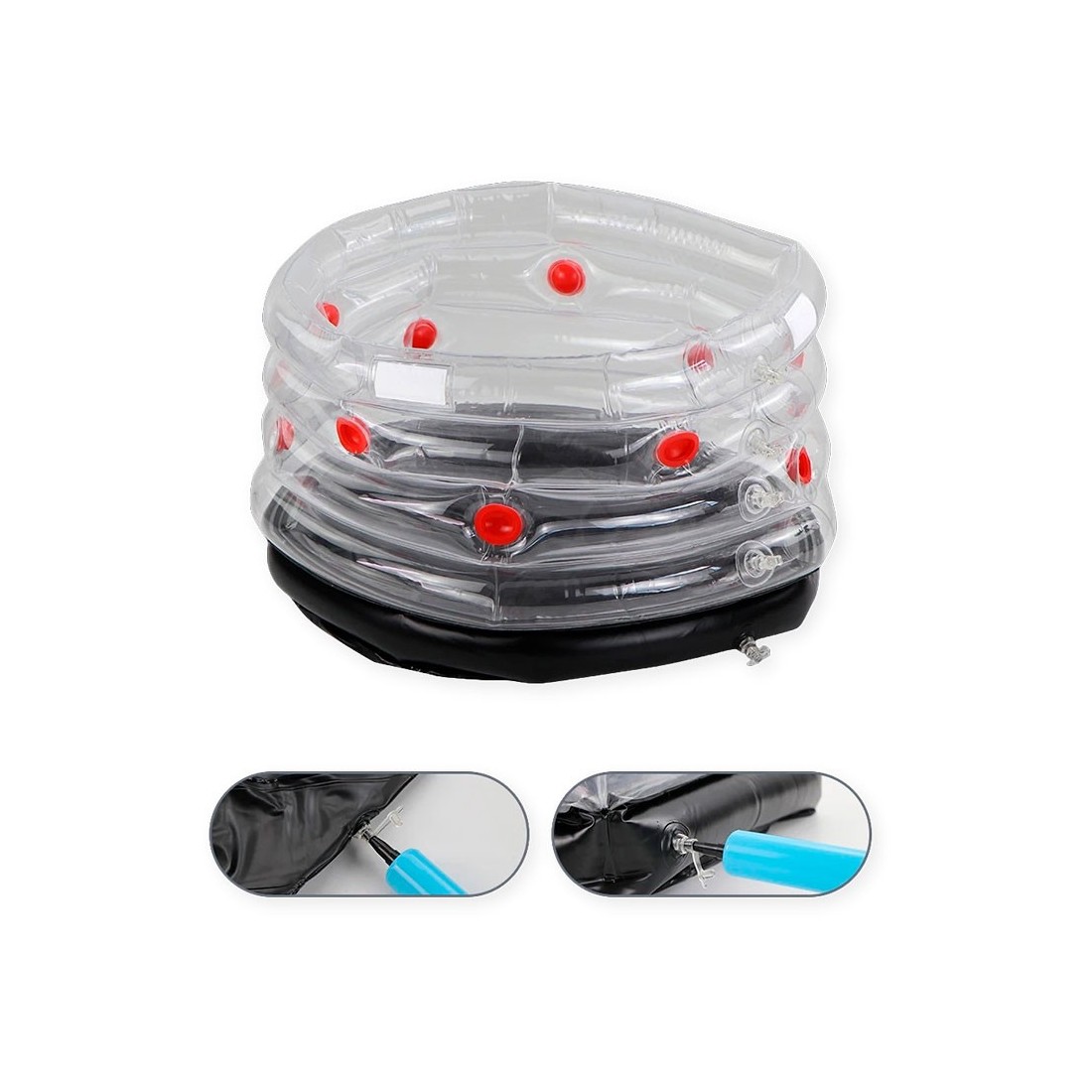 Monotube redondo hinchable