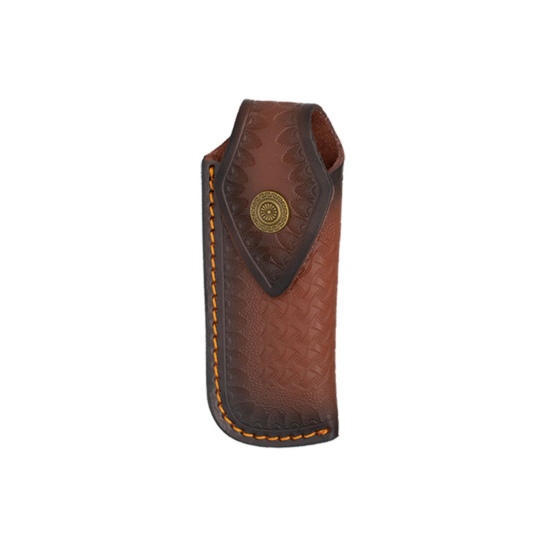 Brown Leather Sheath for 16 cm Pocket Knives