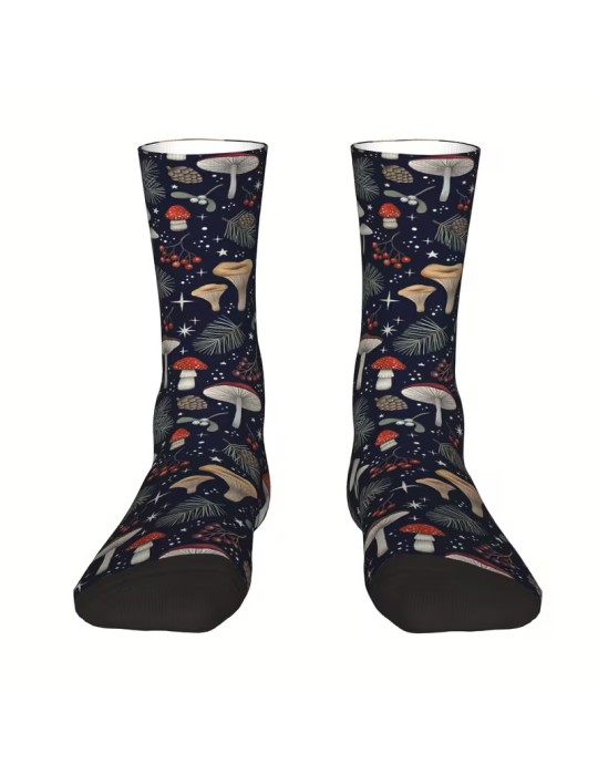 Socken mit Pilzmuster 11