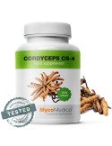 Suplemento Cordyceps CS-4, 90 cápsulas vegetales de 500mg para energía y vitalidad natural.