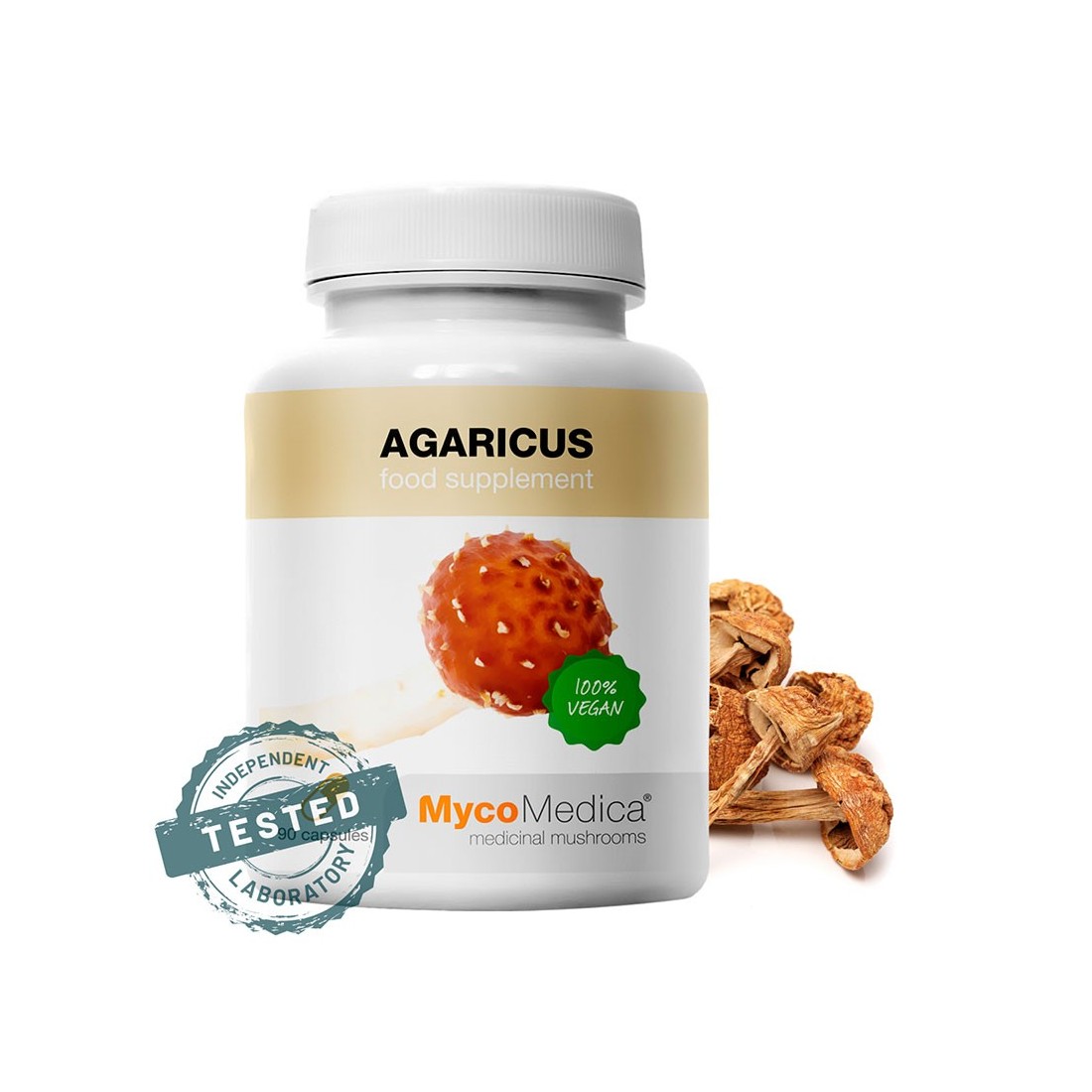 Agaricus 90 caps ext.