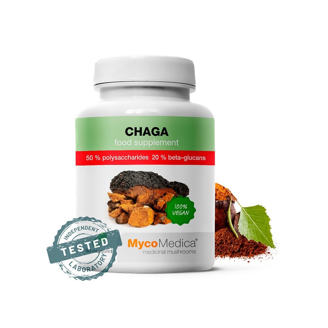 Chaga 90 caps ext. 50%