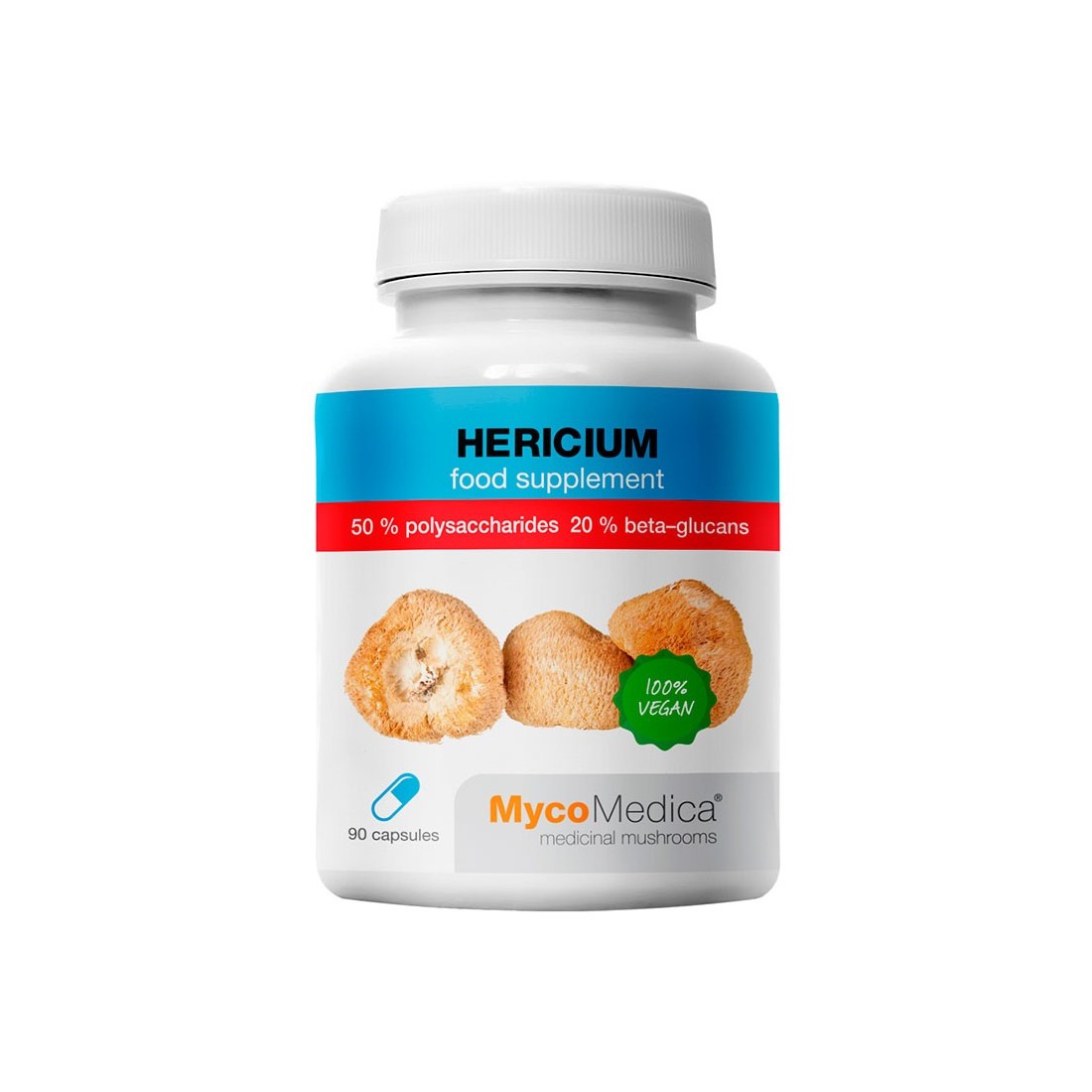 Hericium 90 caps ext. 50%