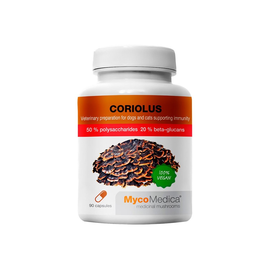 Coriolus 90 caps ext. 50%