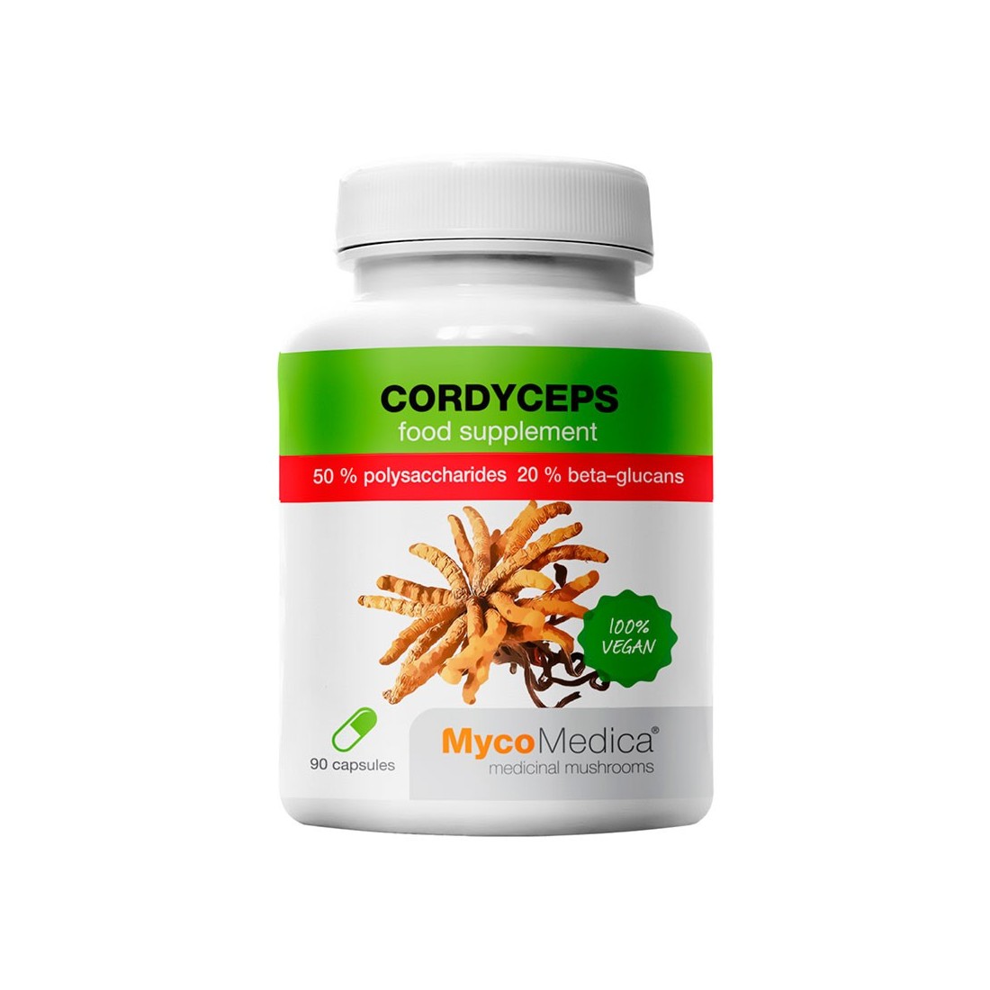 Cordyceps 90 caps ext. 50%