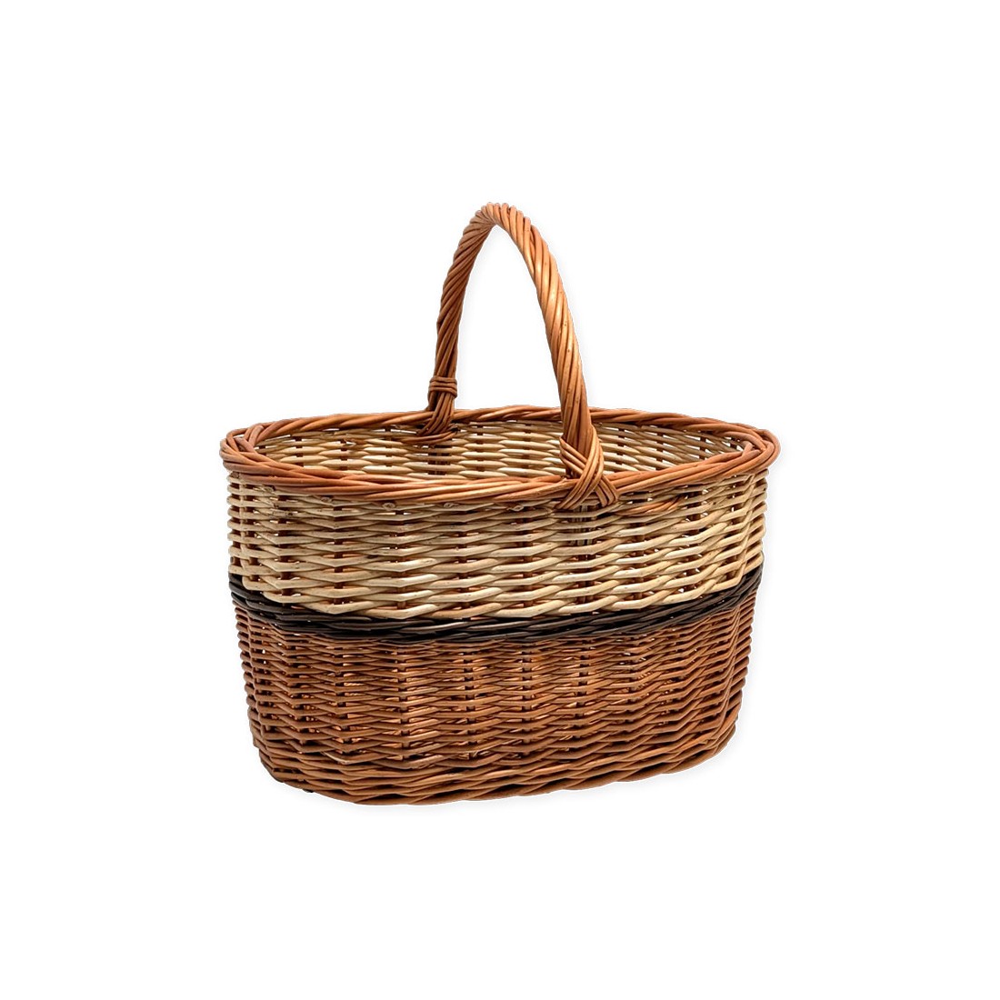 Panier Chasseur 3 Osiers - Récolte Champignons