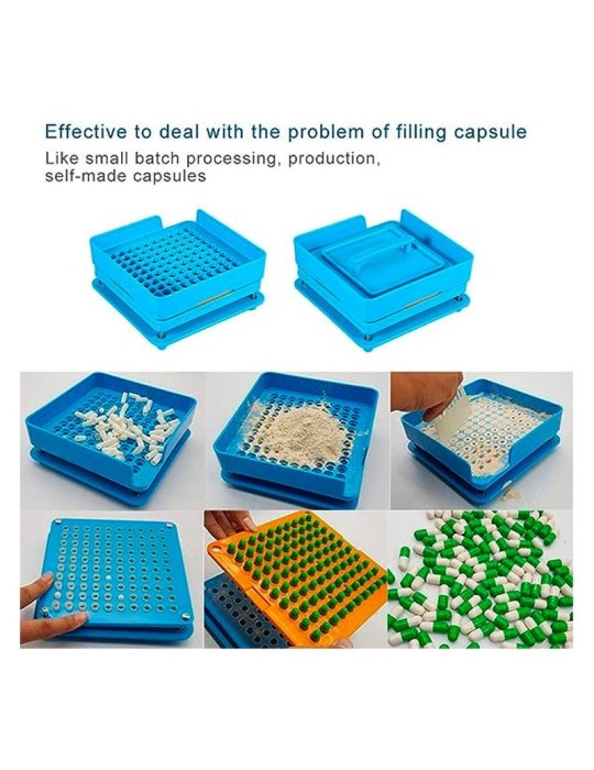 Machine à remplir capsules 00 - Rapidité et précision