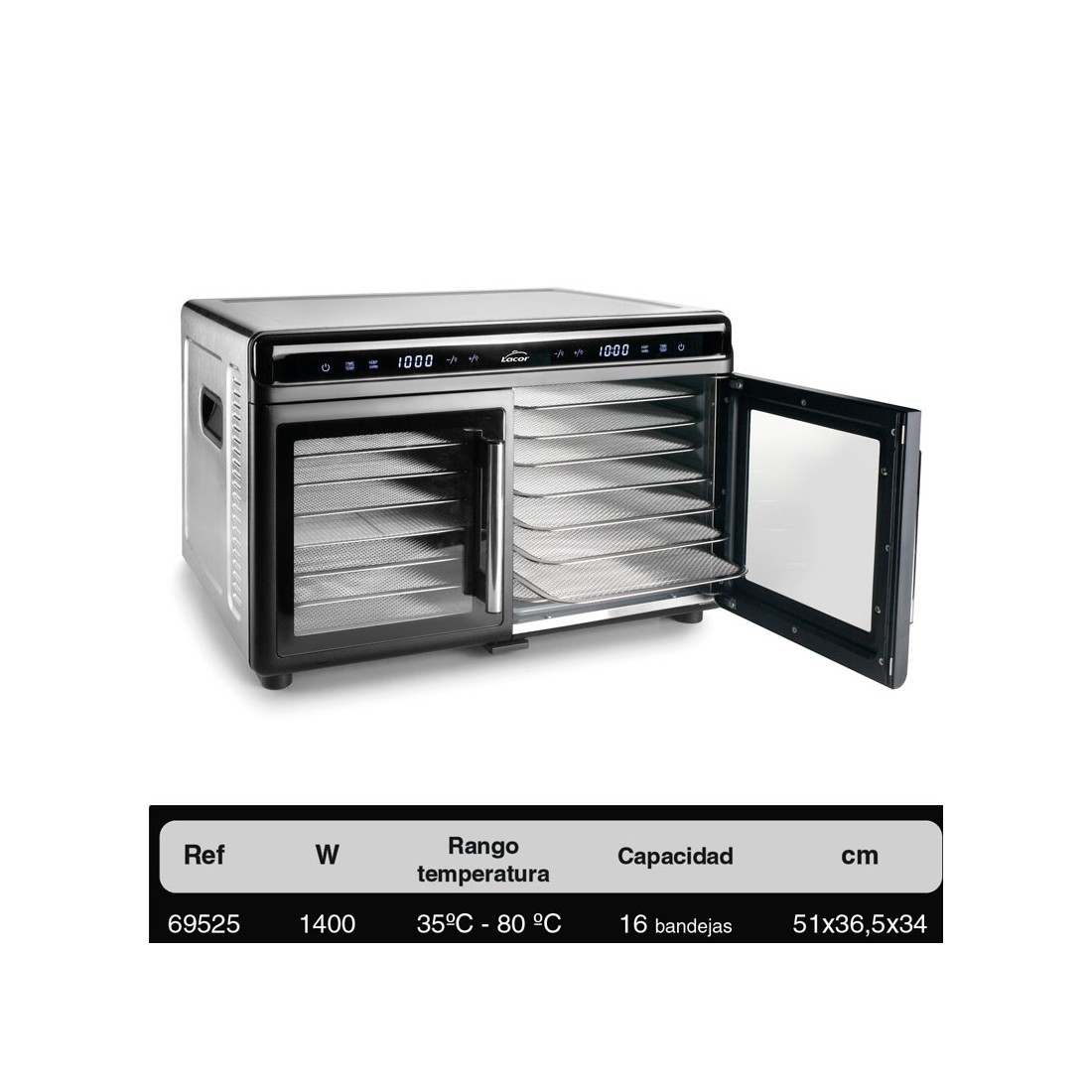 Desidratador LACOR BiSecco PRO 69525