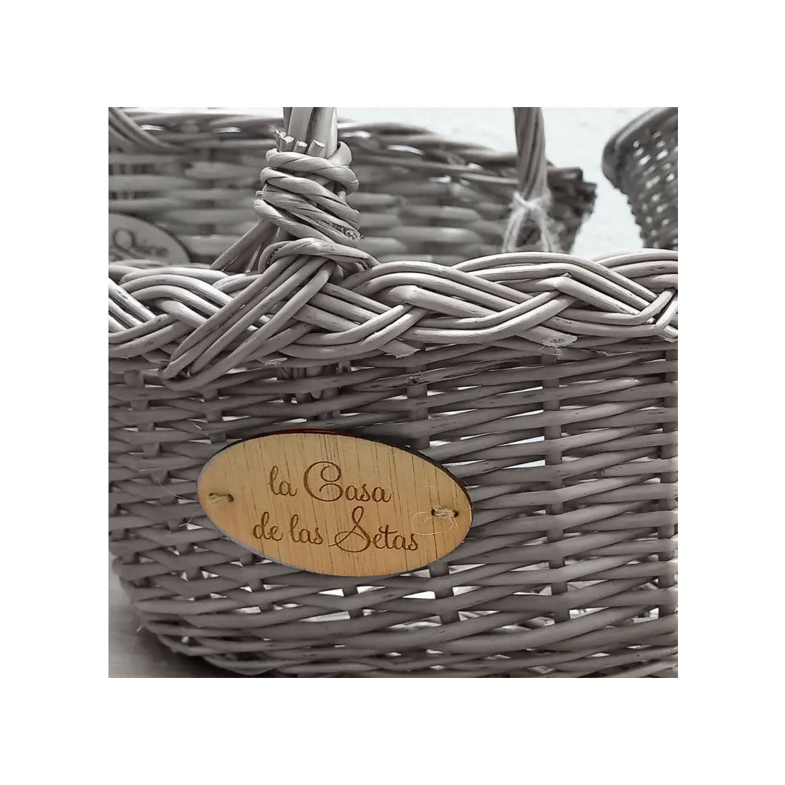 Plaquette Gravée Personnalisée pour Paniers