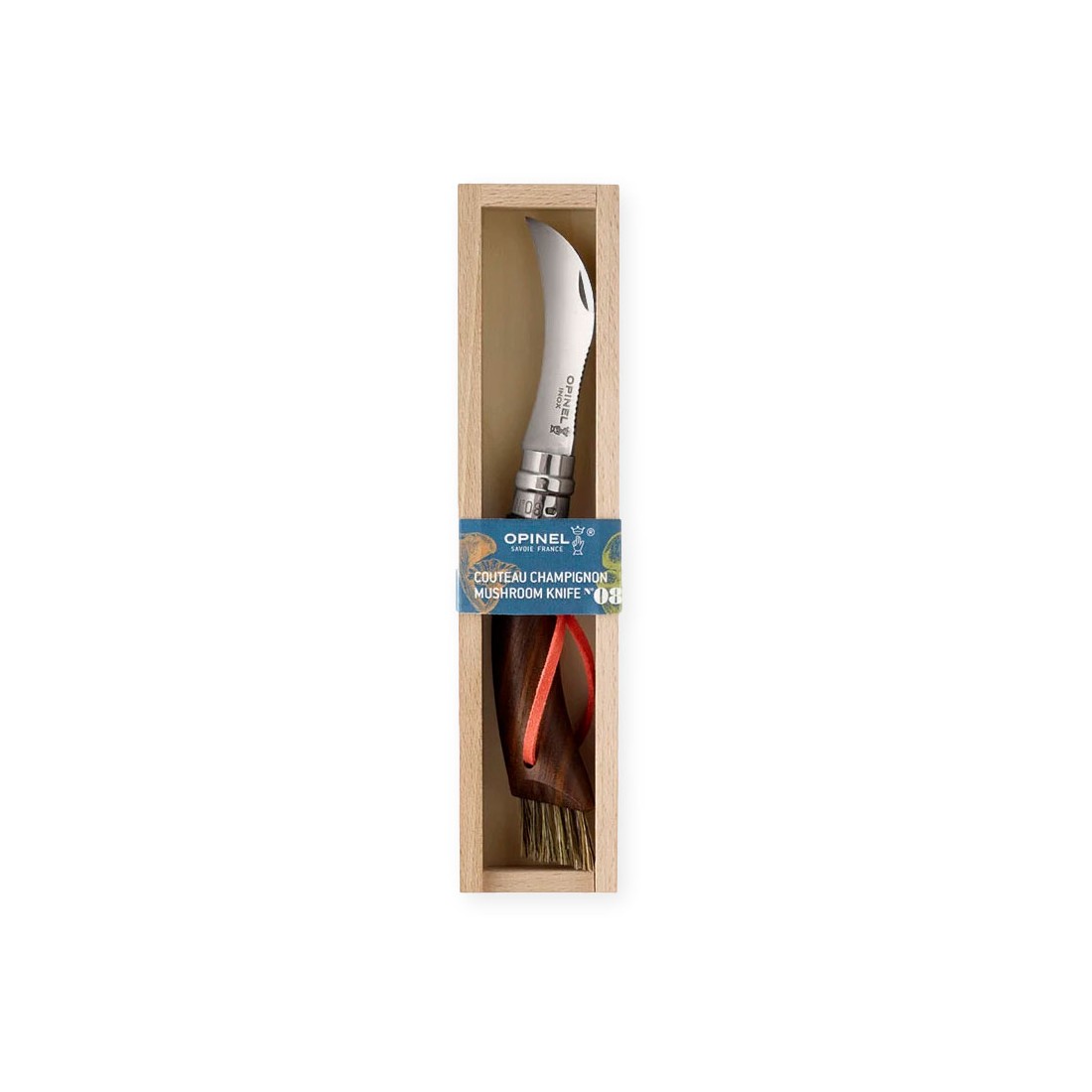 Opinel Mushroom Knife - black walnut (special edition)