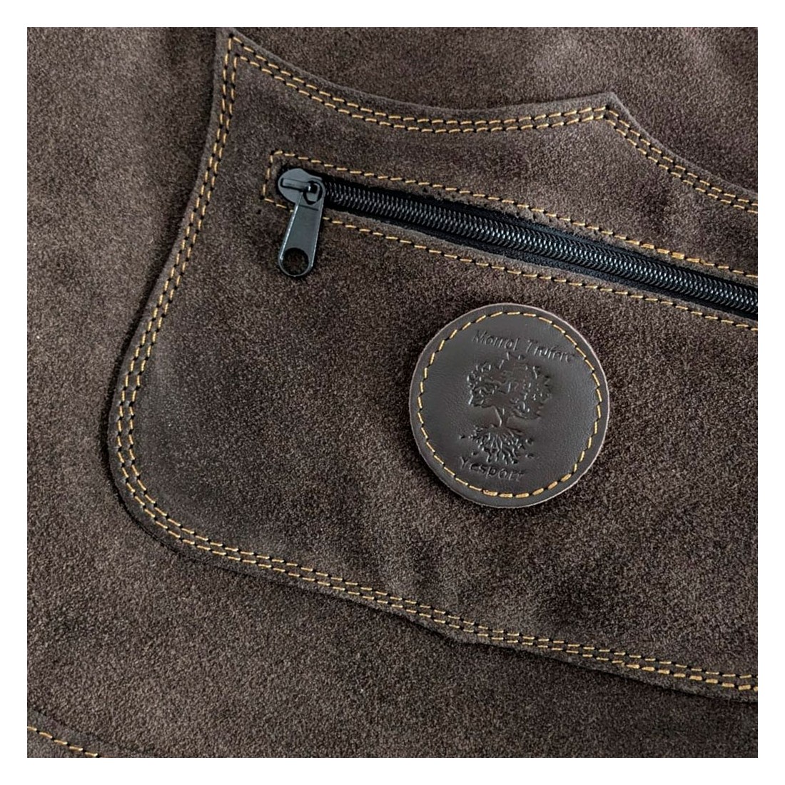 Sac à dos truffe en cuir fendu - Style & Fonctionnalité