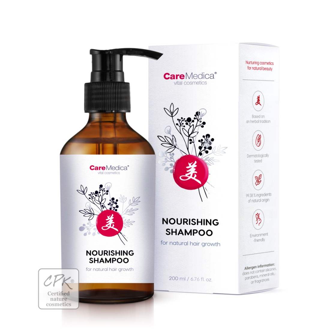 Nourishing shampoo with Reishi | Ganoderma lucidum extract