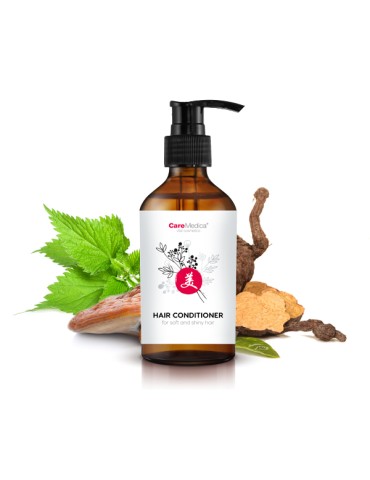 Après-shampooing au Reishi pour hydrater et renforcer les cheveux avec des extraits naturels.