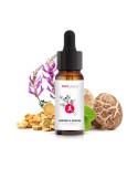 Sérum antiarrugas con Reishi y Shiitake para reducir líneas de expresión y mejorar la firmeza de la piel.