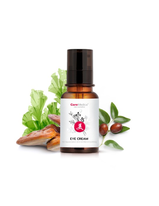 Crème contour des yeux au Reishi et Ganoderma lucidum pour réduire les rides et les signes de fatigue.