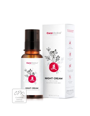Crème de nuit régénérante au Reishi et Maitake pour peaux normales et mixtes. 2