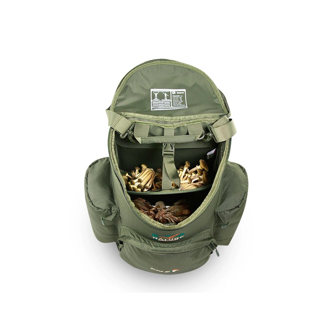 Pilz-Rucksack Marsupio Nature 50l – Ideal für Pilzsammler