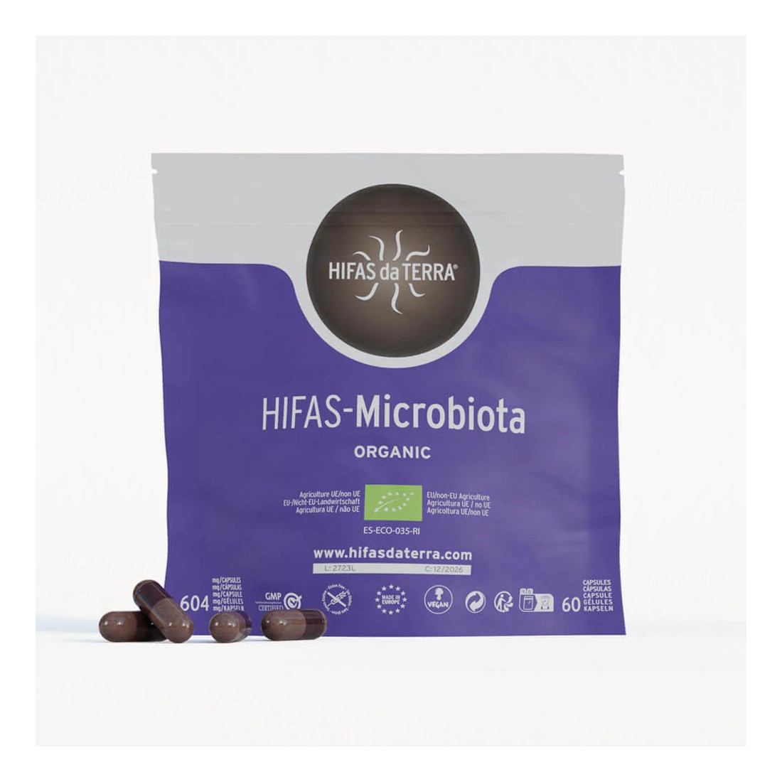 Hifas-Microbiota Refill 60 caps.