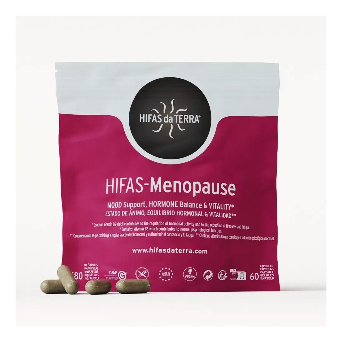 Hifas-Menopause Refill 60 caps.