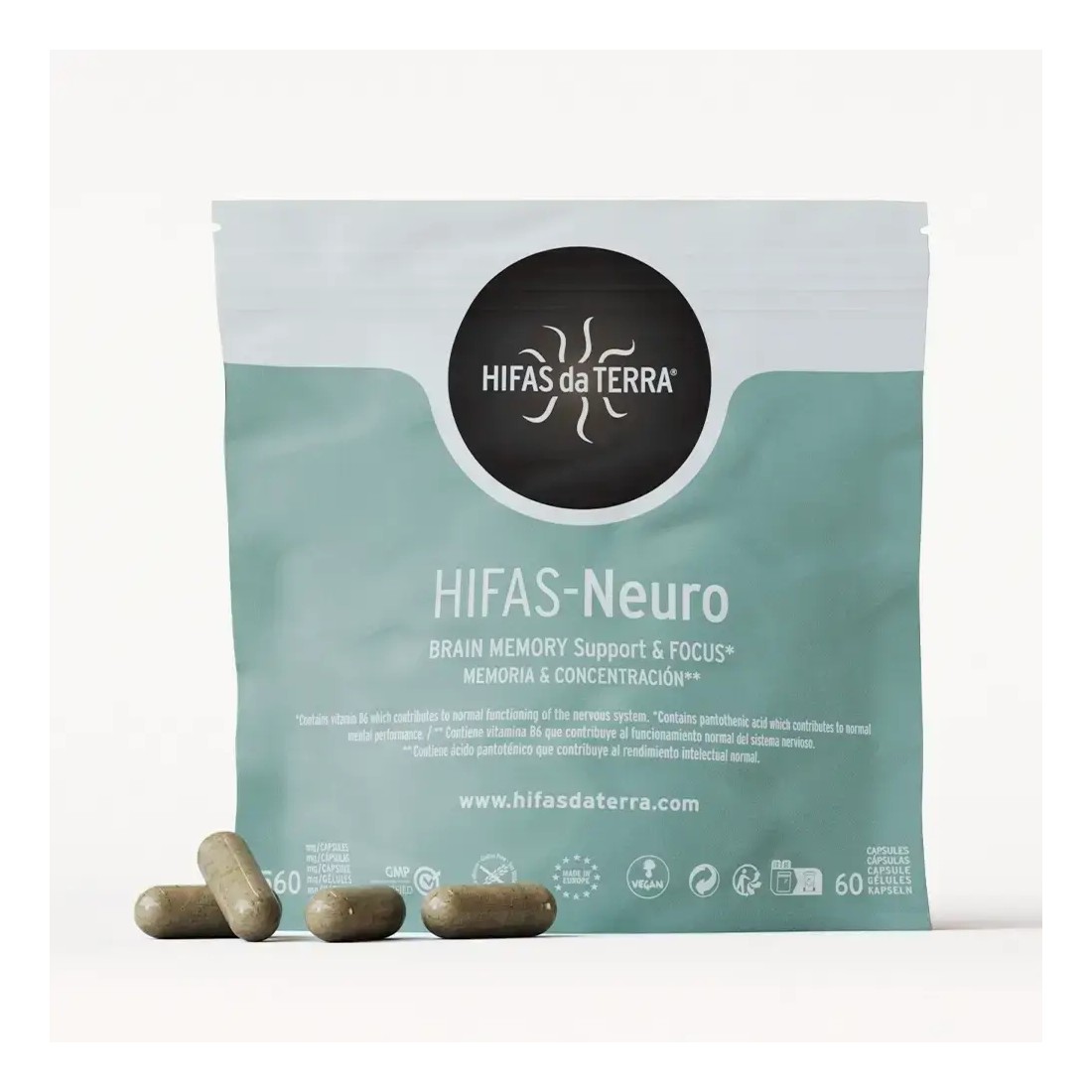 Hifas-Neuro Refill 60 caps.