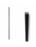 Vara de fibra negra