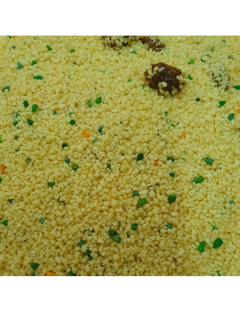 Cuscus con setas y verduras