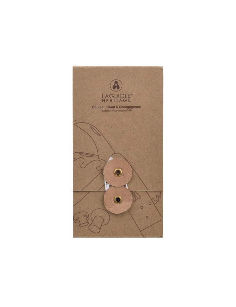 Couteau Laguiole Setas Gris pour Champignons