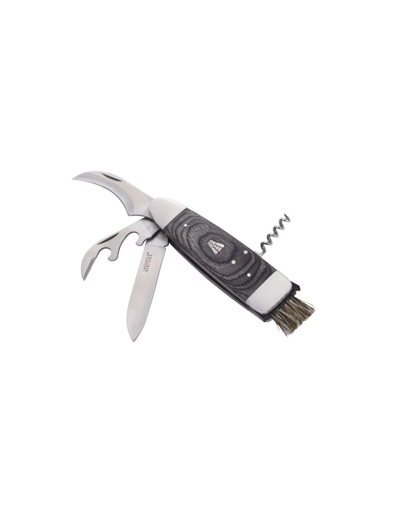 Laguiole Mushroom Grey Knife - Precision Foraging Tool