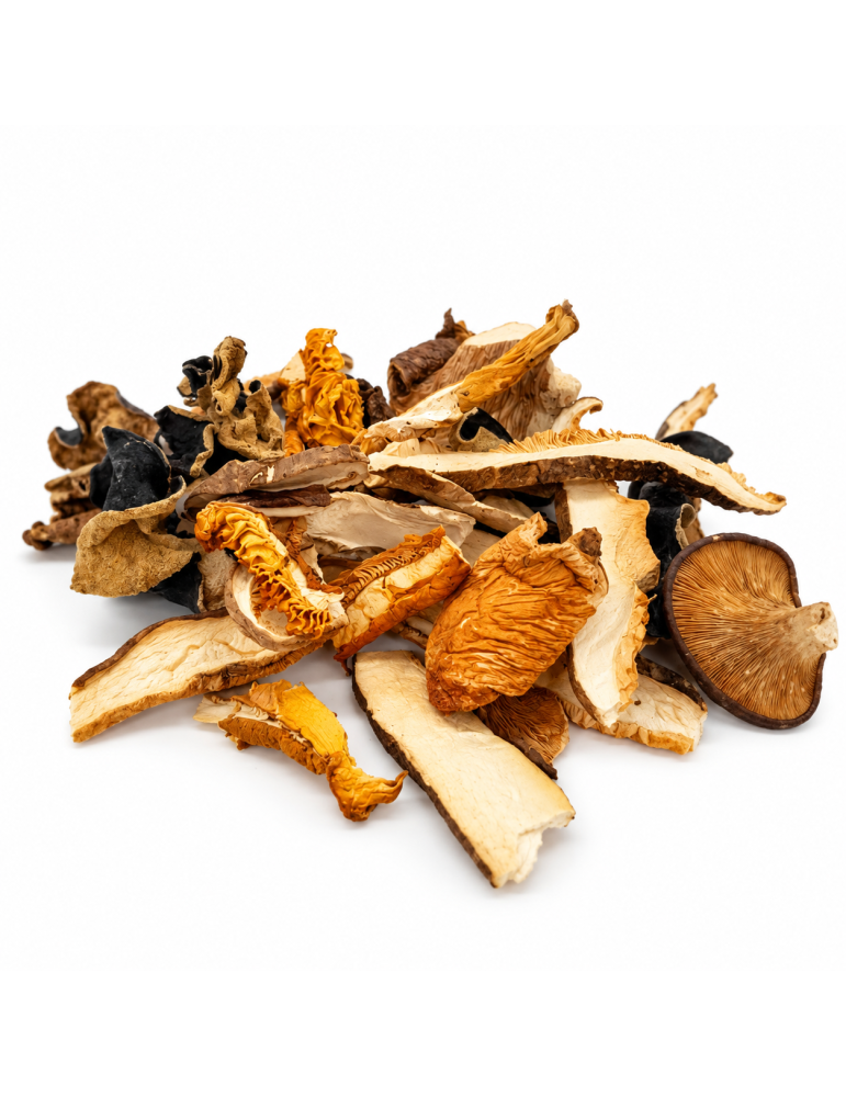 Miscela Funghi Essiccati Gourmet - Sapore Intenso e...