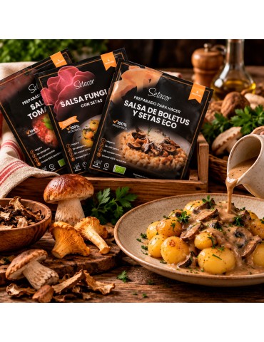 Confezione Salse Funghi BIO - Setacor Gourmet Naturale