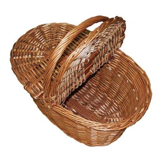 Niscalera basket with wicker lids