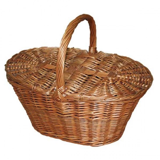 Niscalera basket with wicker lids