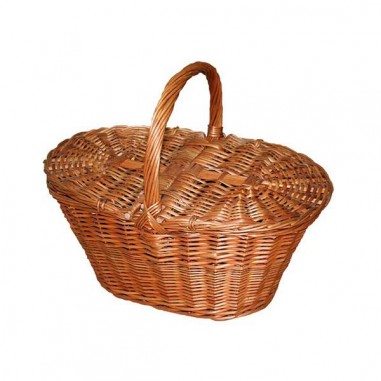 Niscalera basket with wicker lids