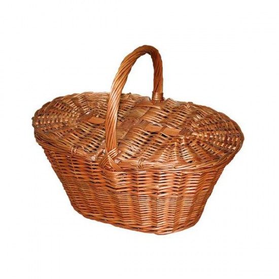 Niscalera basket with wicker lids