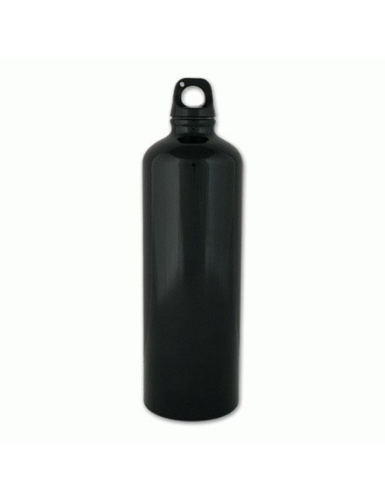 Botella de aluminio 1 l. Negro Botella de aluminio 1 l. Negro