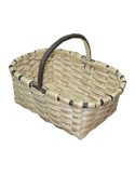 Cesta Labrador de castaño natural nº3