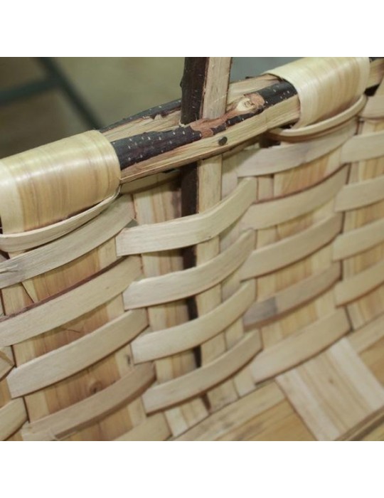 Natural chestnut Labrador basket nº3