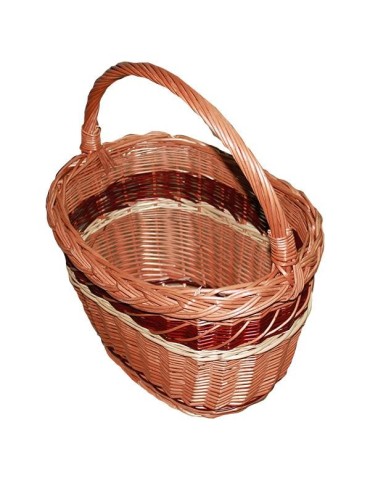 Cesta de mimbre Lepista 2
