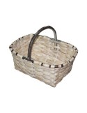 Cesta Labrador de castaño natural nº2