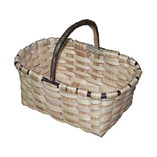 Natural chestnut Labrador basket No. 2