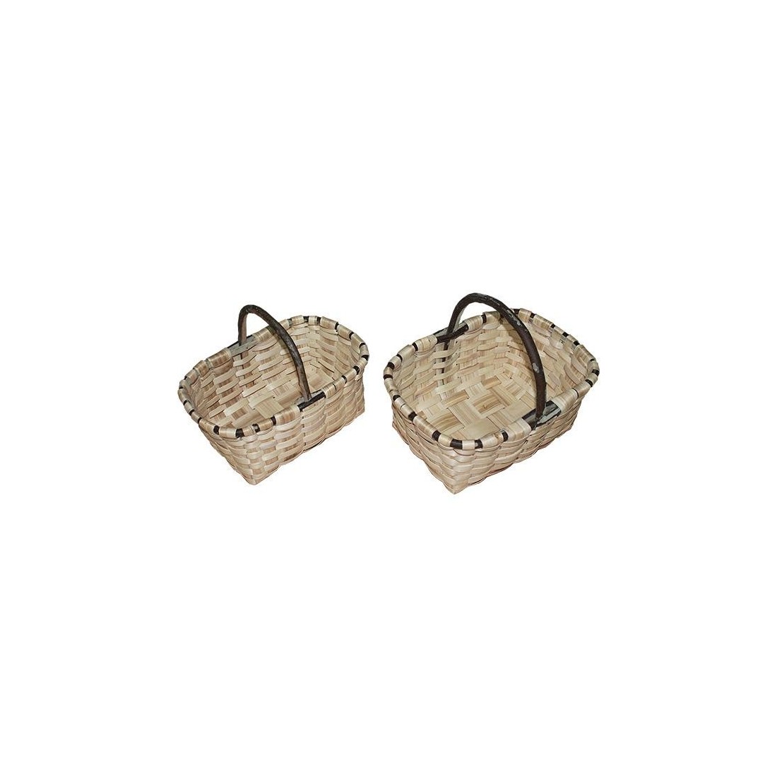 Natural chestnut Labrador basket No. 2