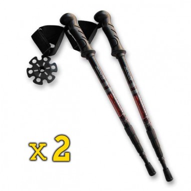 Pack x2 Black canes