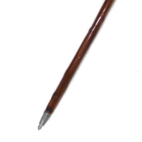 Wooden cane with compass