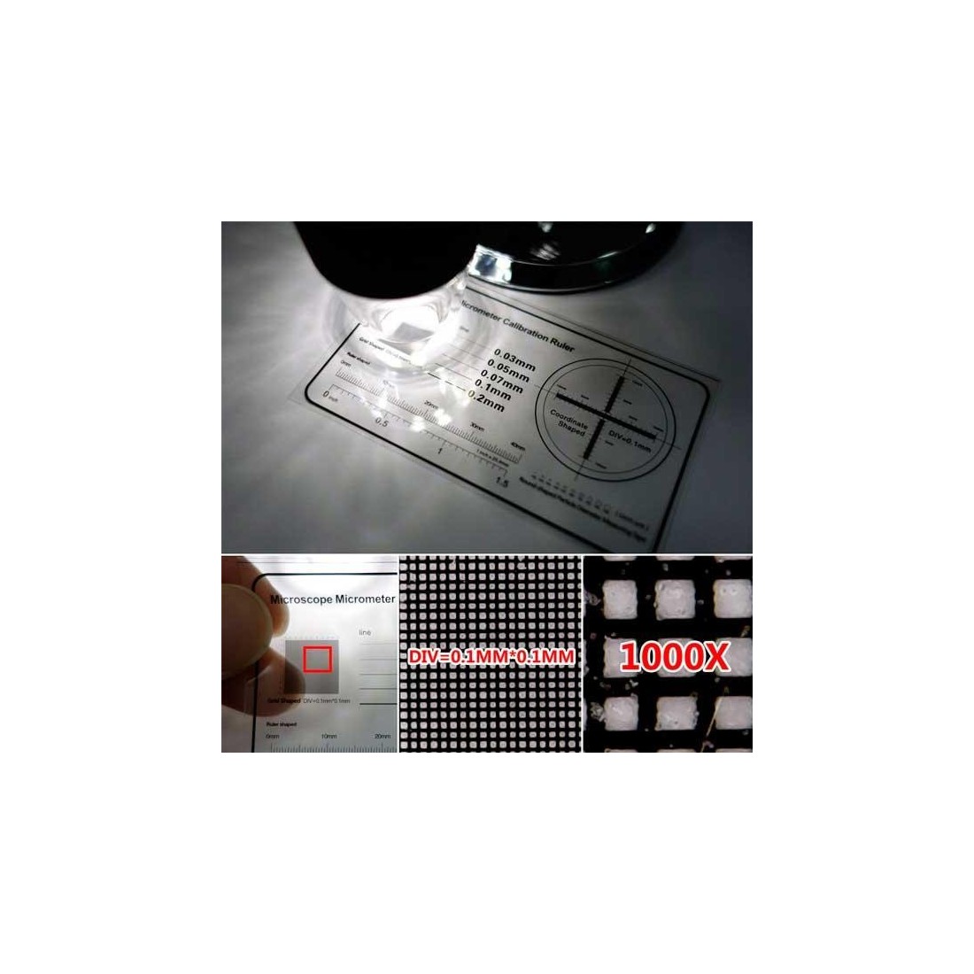 Microscopio USB digital 1000x