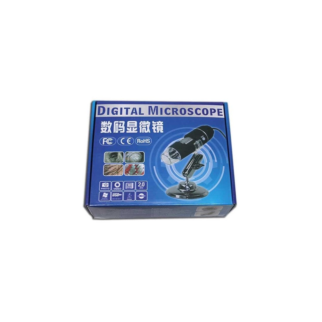 Microscopio USB digital 1000x