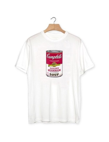 T-shirt de la soupe aux champignons Campbells