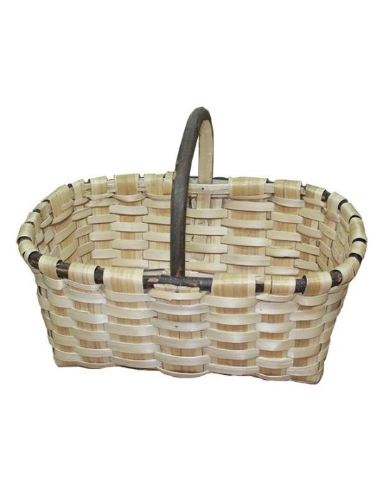 Cesta Labrador de castaño natural nº4