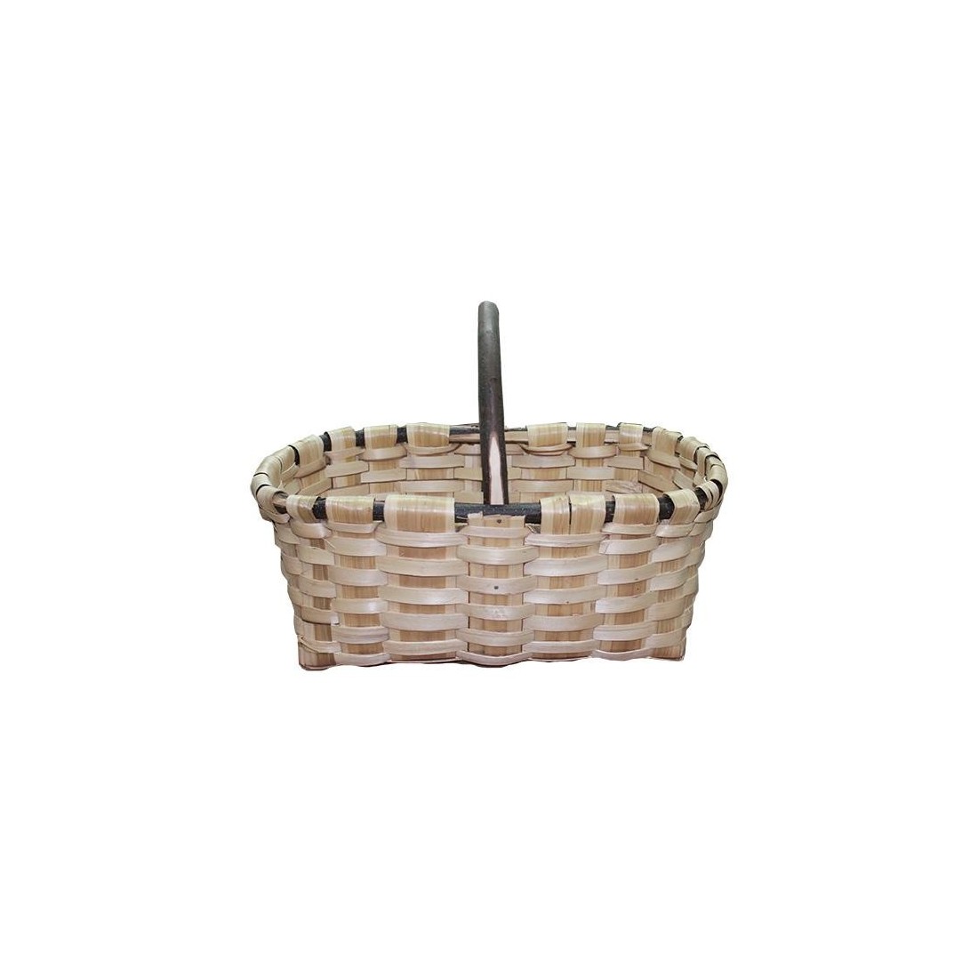 Cesta Labrador de castaño natural nº4