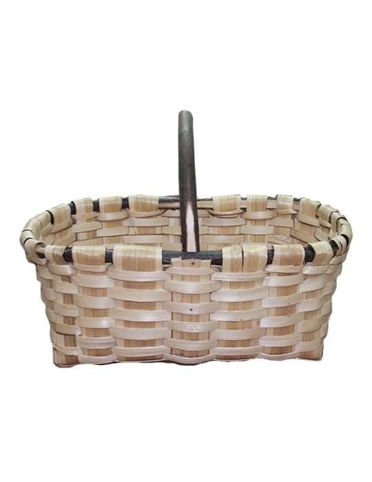 Cesta Labrador de castaño natural nº4